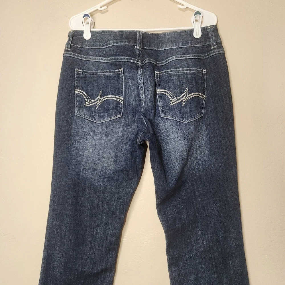 Wrangler Bootcut Jeans Dark‎ Wash Womens Size 11x34